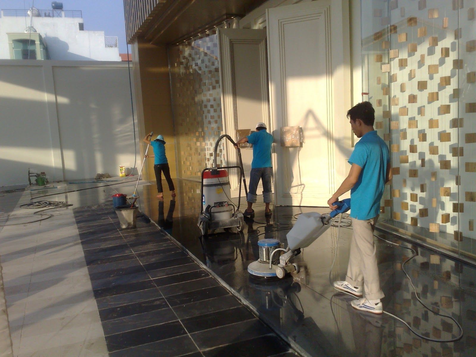 Sử dụng - Bảo dưỡng máy chà sàn trong công việc vệ sinh hiệu quả tốt
