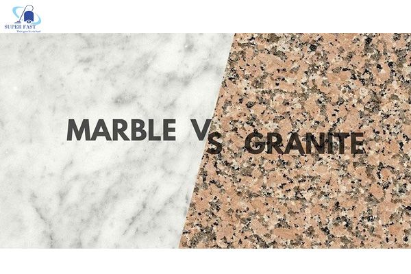 Phân biệt đá Granite và đá Marble dễ hiểu nhất