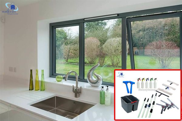 Cách vệ sinh kính cửa sổ cực hay cho gia đình bạn