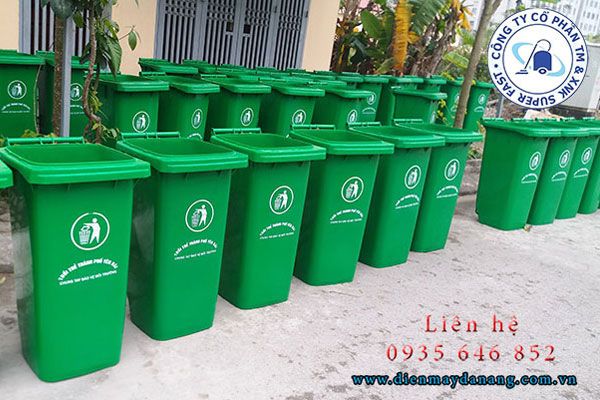 Ngỡ ngàng cơ sở cung cấp thùng rác tại Quảng Ngãi giá quá rẻ