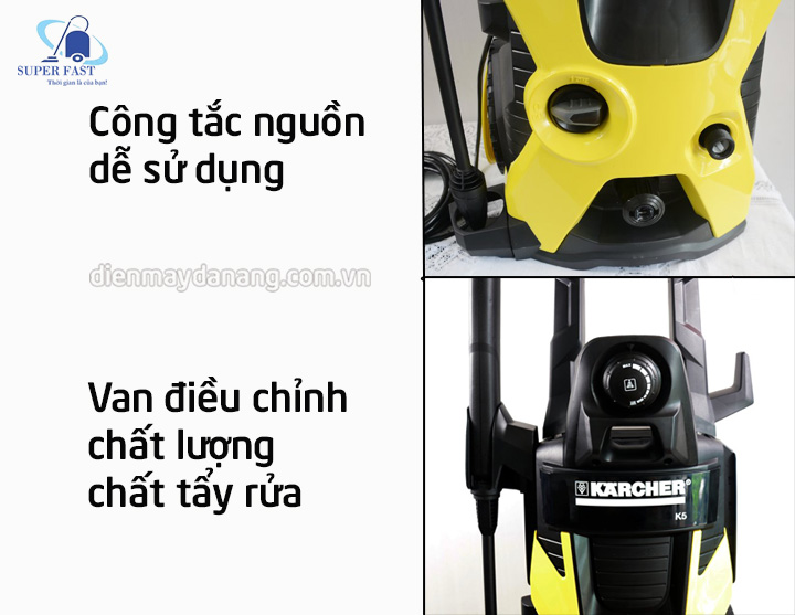 máy phun áp lực Karcher K5EU tại Đà Nẵng