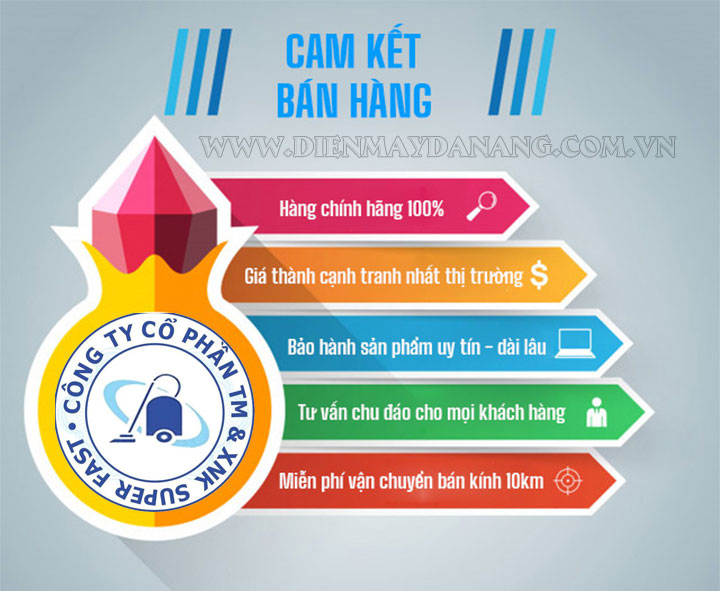 Cam kết bán máy chà sàn tại Đà Nẵng