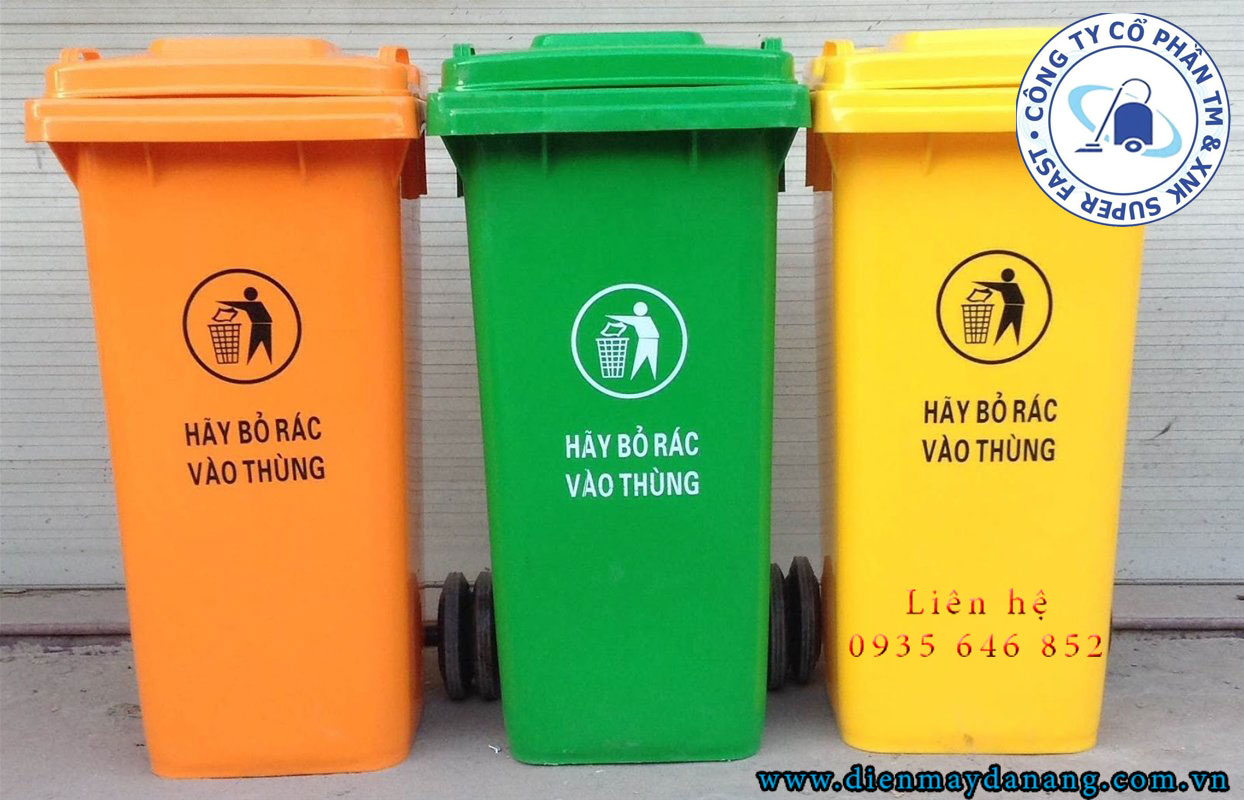 Thùng rác nhựa tại Quảng Nam