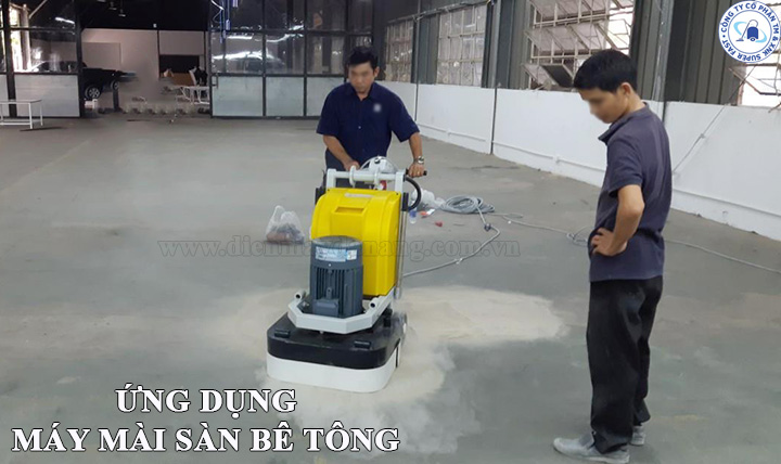 Ứng dụng của máy mài sàn bê tông