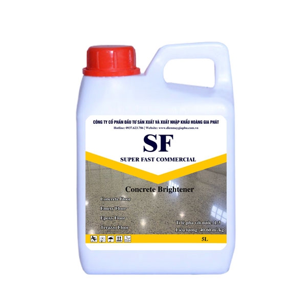 Hóa Chất Đánh Bóng Bê Tông Super Fast SF 5Kg