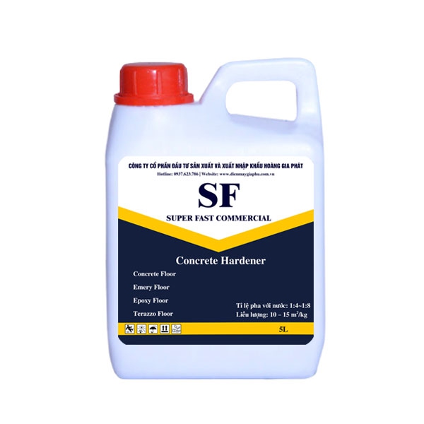 Hóa Chất Tăng Cứng Bê Tông Super Fast SF 5Kg