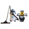 Combo máy mài cầm tay HGP 180 kèm máy hút bụi 30L