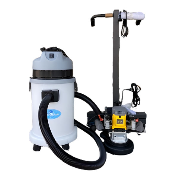 Combo máy mài cầm tay HGP 180 có cần và máy hút bụi