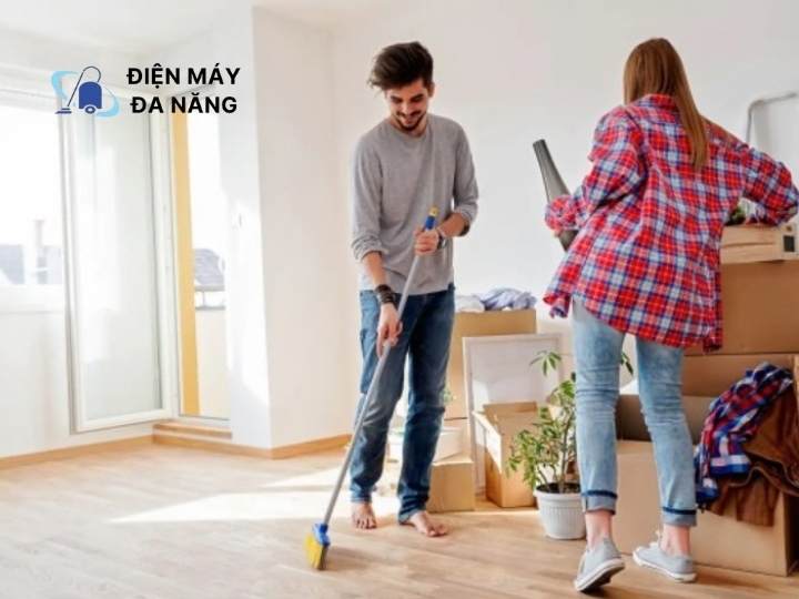 Quét sạch bụi thô