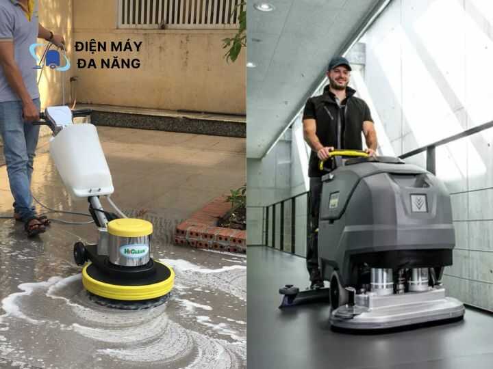 Máy chà sàn vệ sinh công nghiệp