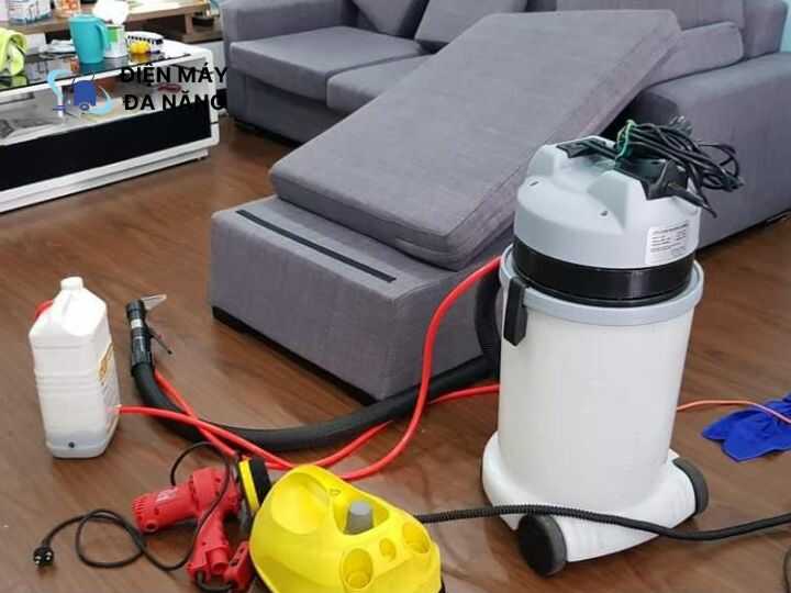 Giặt dựa vào chất liệu sofa