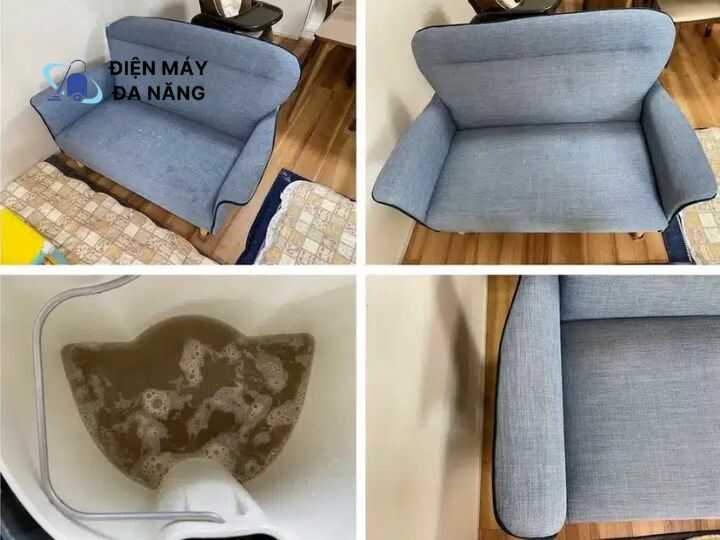 Quy trình giặt ghế sofa hiệu quả