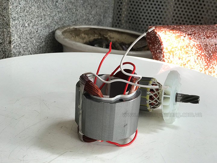 Bộ Rotor và Stator máy mài cầm tay