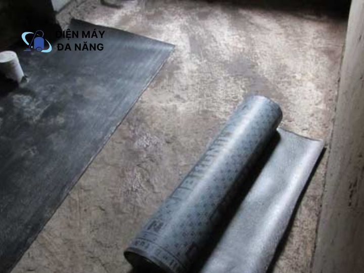 Chống thấm nhà vệ sinh bằng giấy dầu