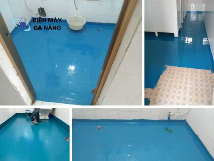 Xử lý bằng sơn chống thấm