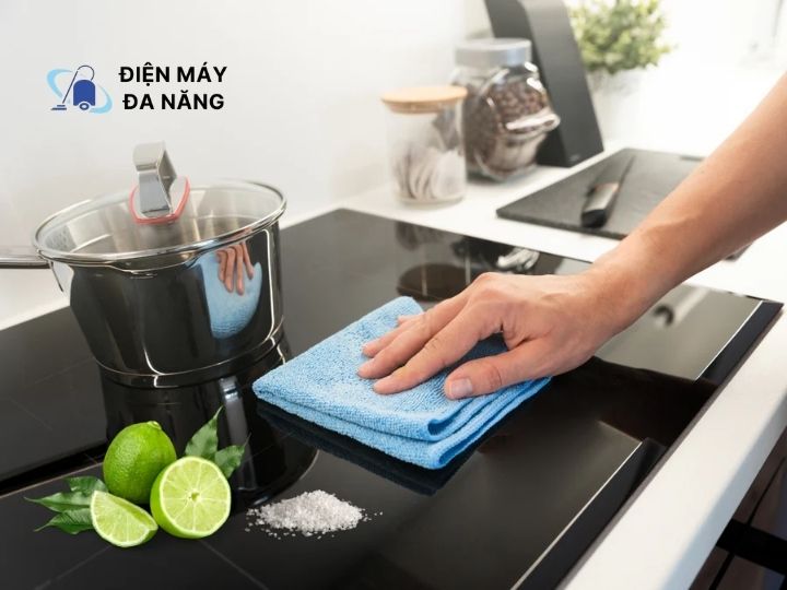 Vệ sinh bếp bằng chanh