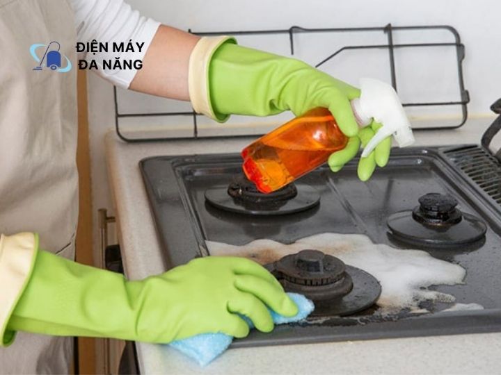 Lưu ý khi vệ sinh bếp gas