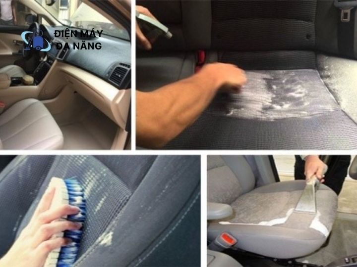 Cách Vệ Sinh Ghế Nỉ Xe Ô Tô Sạch Sẽ, Đơn Giản Tại Nhà Chuẩn bị dụng cụ vệ sinh ghế xe