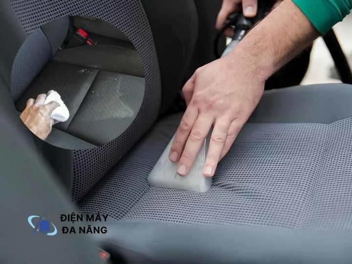 Cách Vệ Sinh Ghế Nỉ Xe Ô Tô Sạch Sẽ, Đơn Giản Tại Nhà Vệ sinh vết nôn