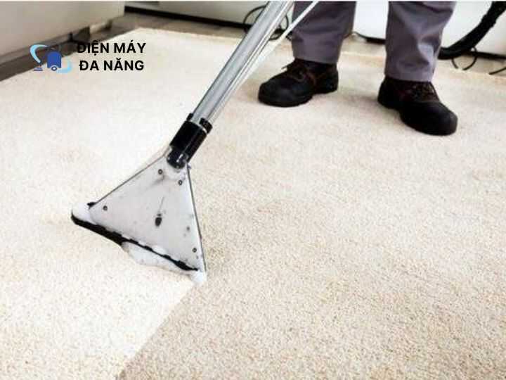 Các bước giặt thảm đơn giản