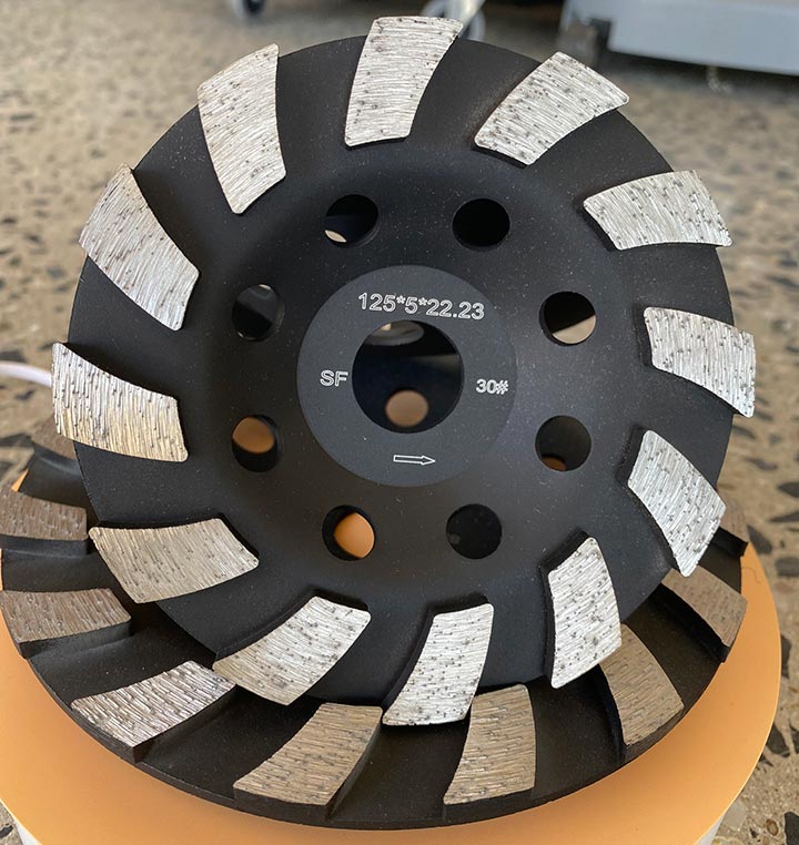Đá mài sàn bê tông 125mm