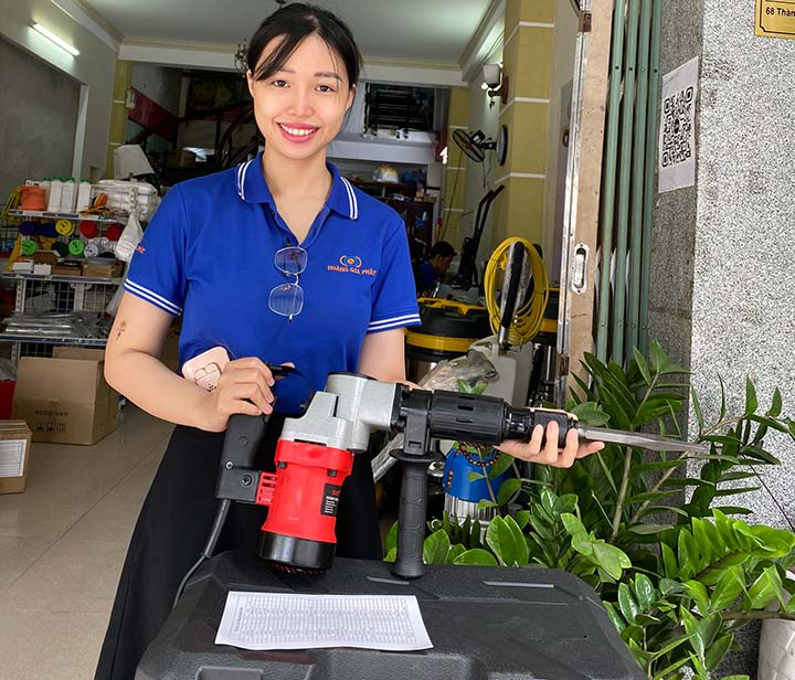 Máy bắn bê tông SF-MD17