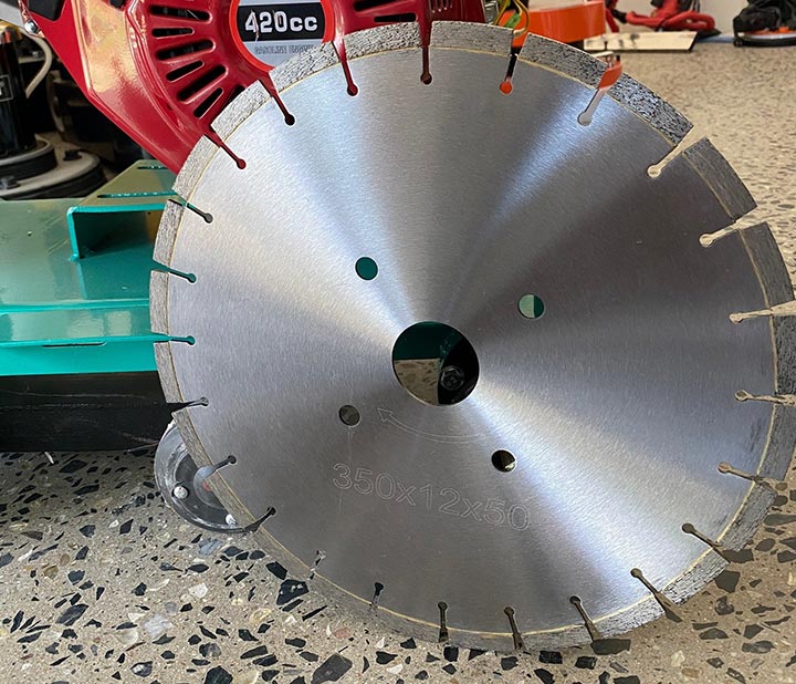 lưỡi cắt bê tông d350
