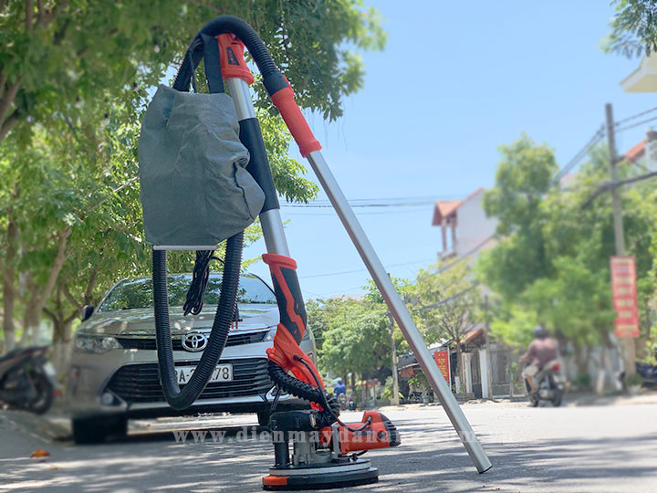 Máy chà nhám tường cán dài