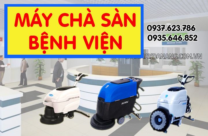 máy chà sàn bệnh viện