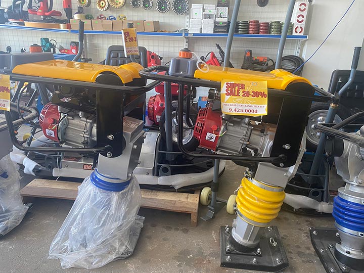 Máy đầm cóc tại Quảng Nam