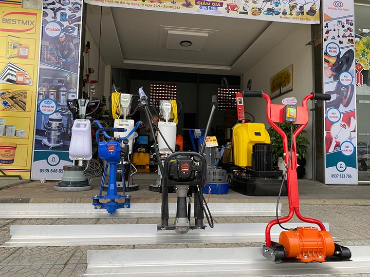 Máy đầm thước tại Quảng Ngãi