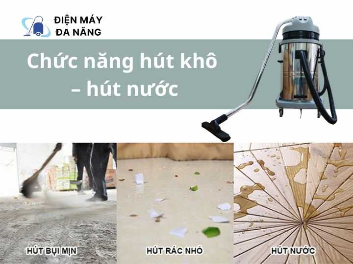 Chức năng hút bụi của máy