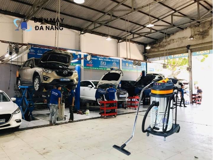 Những lý do nên chọn máy hút bụi trong gara ô tô