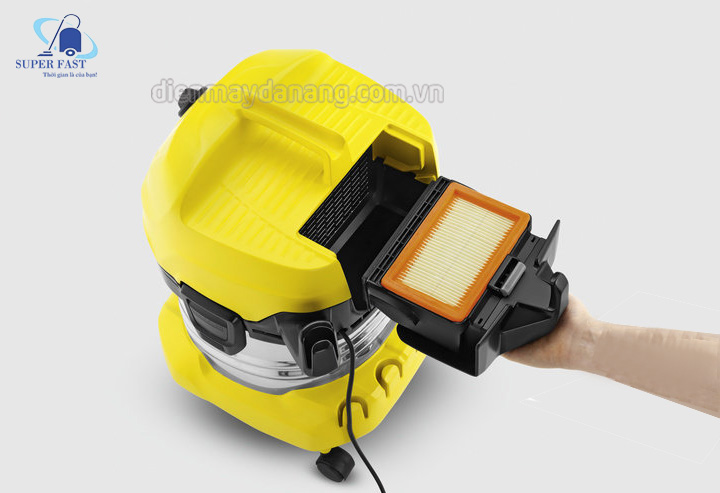 Máy hút bụi khô và ướt Karcher WD 4 Premium tại Đà Nẵng