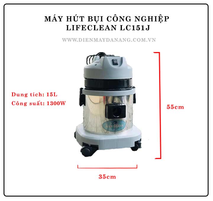 Thông số cơ bản của máy hút bụi LC151J