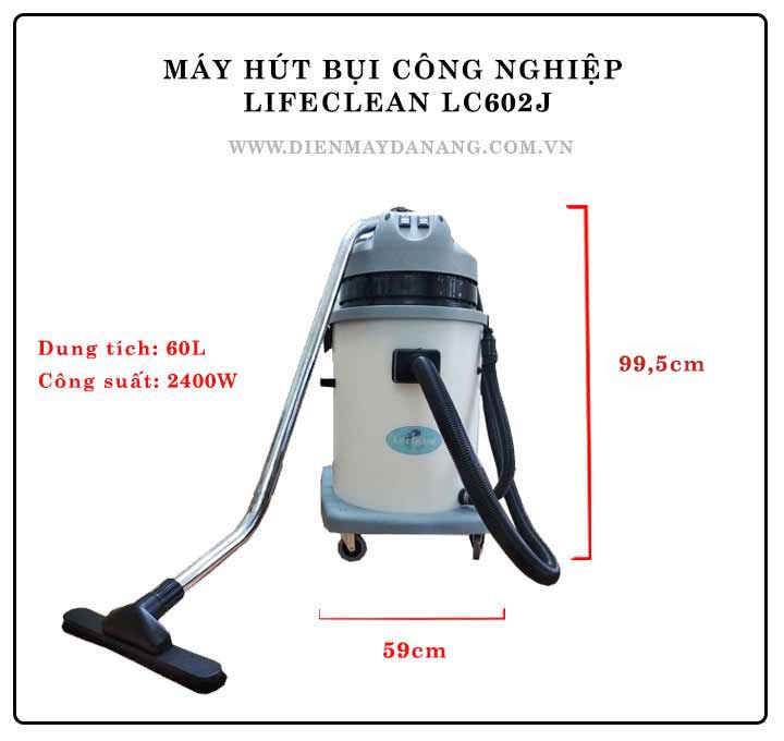 Thông số cơ bản của máy hút bụi LC602J