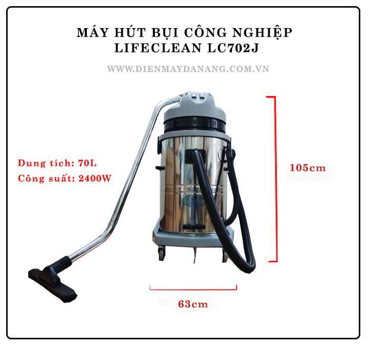 Thông số cơ bản của máy hút bụi LC702J
