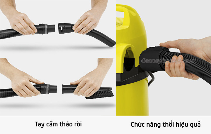 máy hút bụi khô và ướt Karcher WD 3 CAR tại đà nẵng