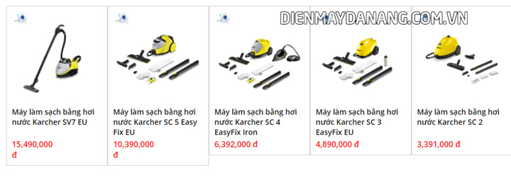 máy làm sạch bằng hơi nước
