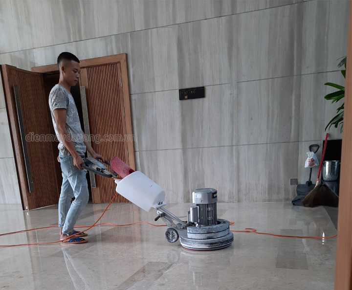 máy chà sàn tại hải dương