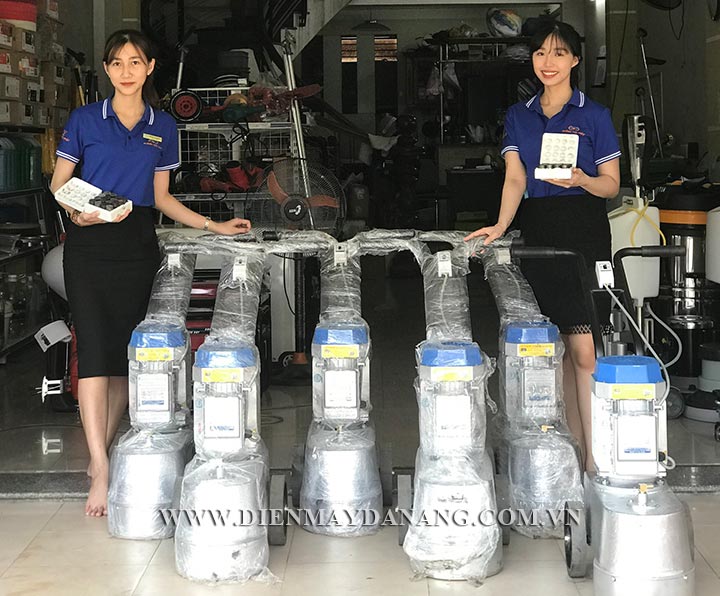 Vận hành máy đánh bóng sàn bê tông đúng quy trình