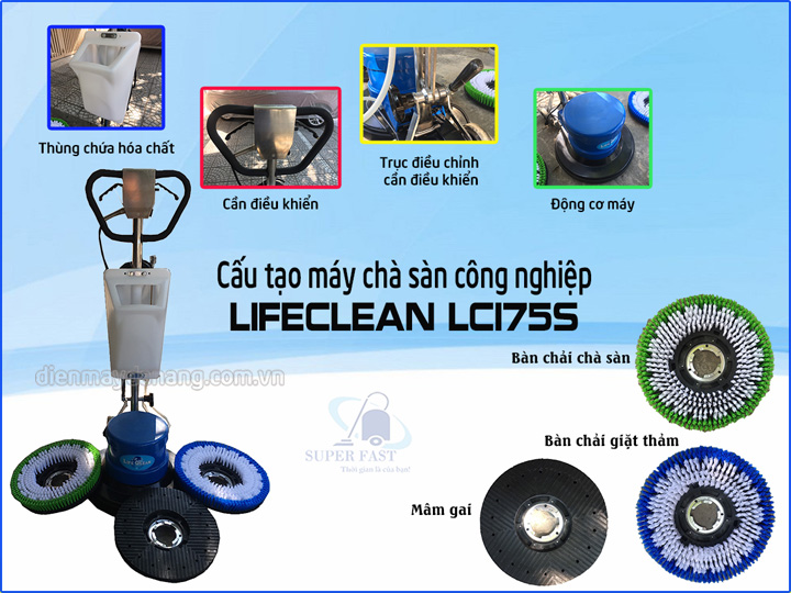 máy chà sàn tại Đồng Hới Quảng Bình