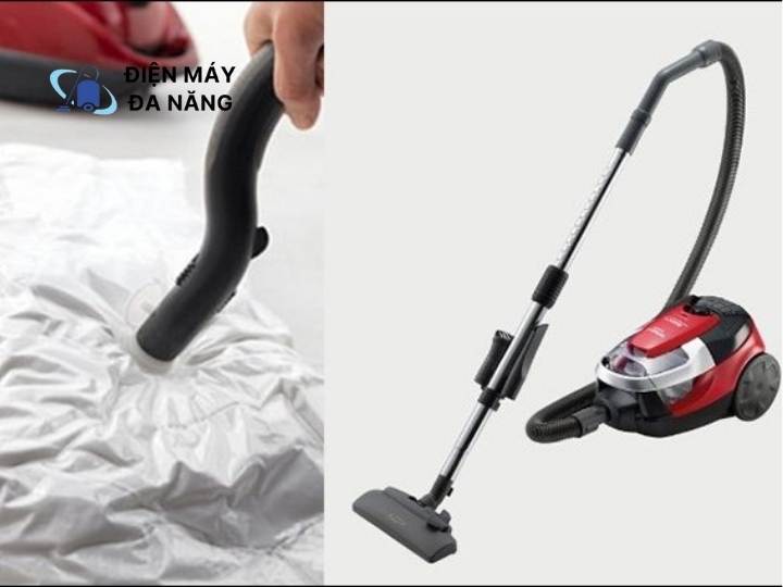 Mẹo hút chân không bằng máy hút bụi cực đơn giản