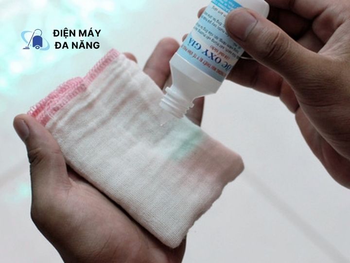 Tẩy ố vàng bằng oxy già