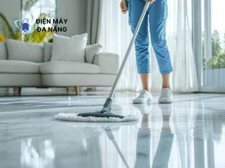 Quy trình vệ sinh sàn đá Marble chuẩn xác từ chuyên gia Xử lý các vết bẩn cứng đầu