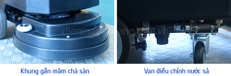 cấu trúc máy chà sàn liên hợp sc70d