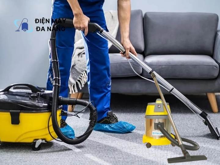 So sánh máy hút bụi công nghiệp và gia đình
