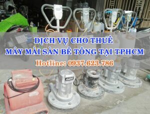 Thuê máy mài sàn bê tông tại hcm