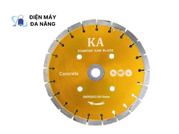 Đặc điểm nổi bật của lưỡi cắt bê tông KA 300mm