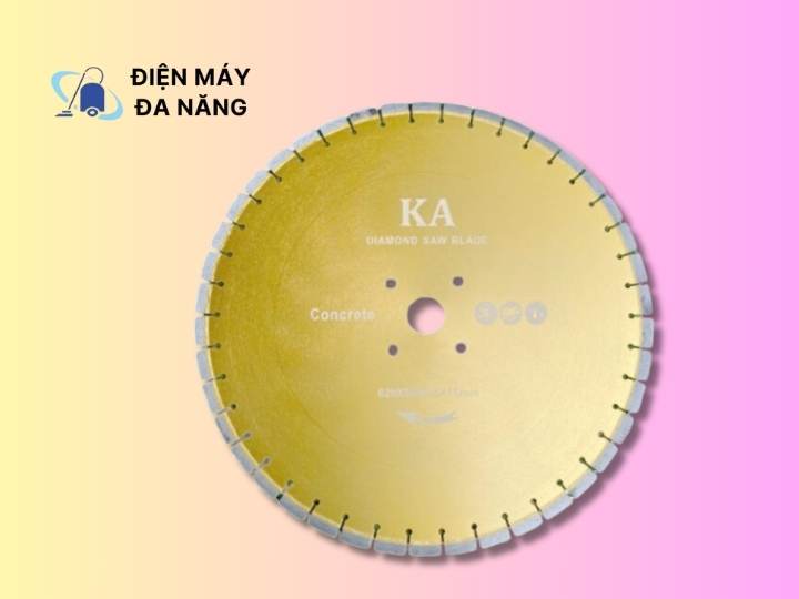 Lưỡi cắt bê tông KA 620mm Thông số kỹ thuật của lưỡi cắt KA 400mm